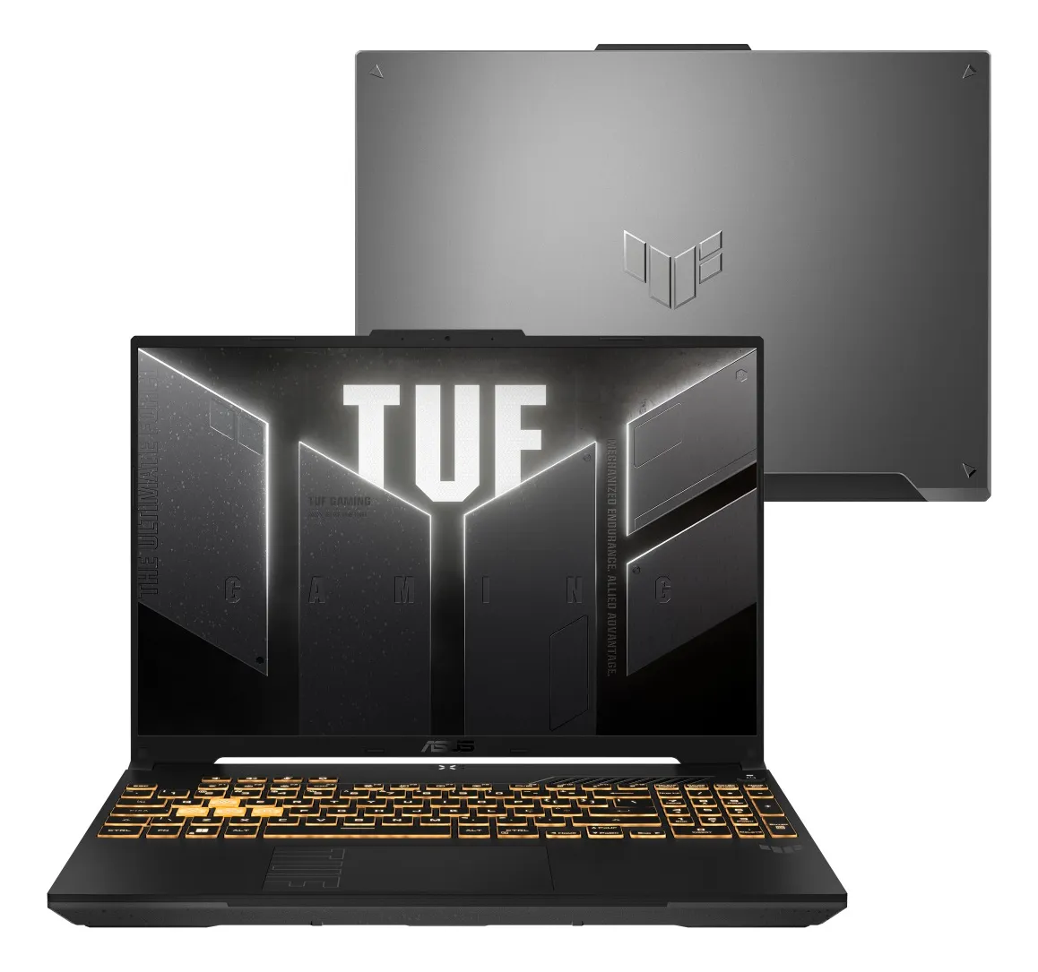 Notebook ASUS TUF Gaming F16, NVIDIA RTX 3050, Intel Core 5 210H 2,2 GHz, 8GB RAM, 512GB SSD, KeepOS Linux, Tela 16" FHD+ Nível IPS 144Hz, Mecha Gray - FX607VJ-RL002