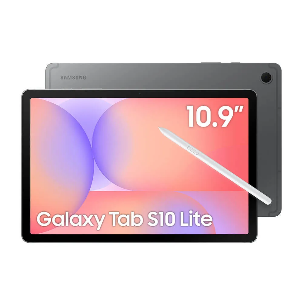 Tablet Samsung Galaxy Tab S10 Lite 5g, 256gb, 8gb Ram, Tela 10.9 , S Pen E Capa Smartbook Cover Inclusas