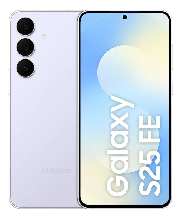 Celular Samsung Galaxy S25 Fe 5g, 256gb, 8gb Ram, Câmera Tripla De 50+12+8, Tela Grande De 6.7 Azul