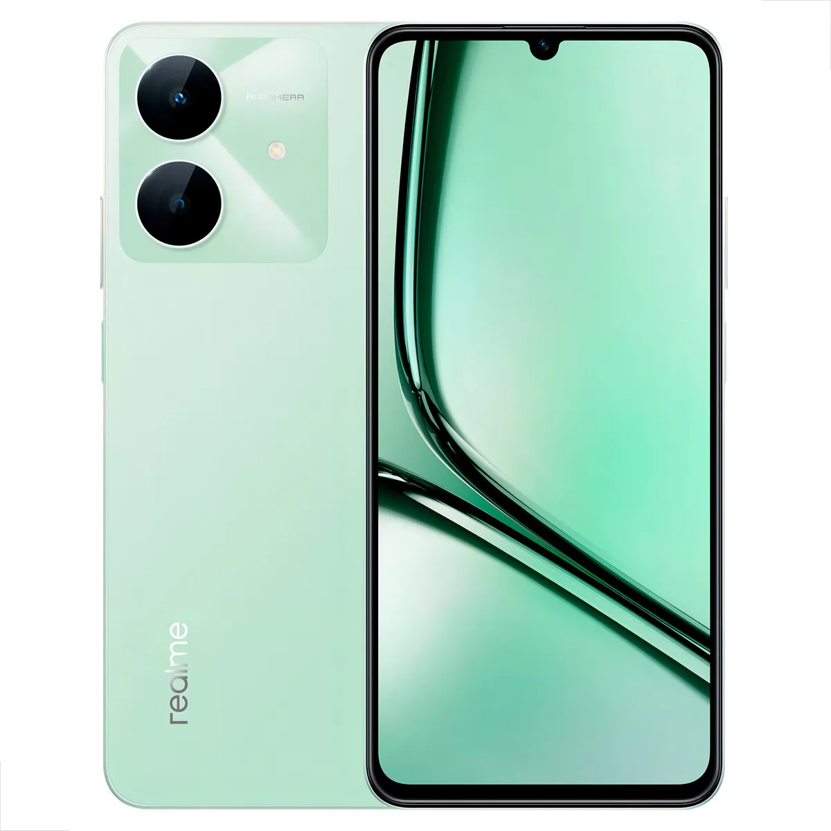 Celular Realme Note 60x 128gb 4gb Dual Chip Homologado Verde-claro