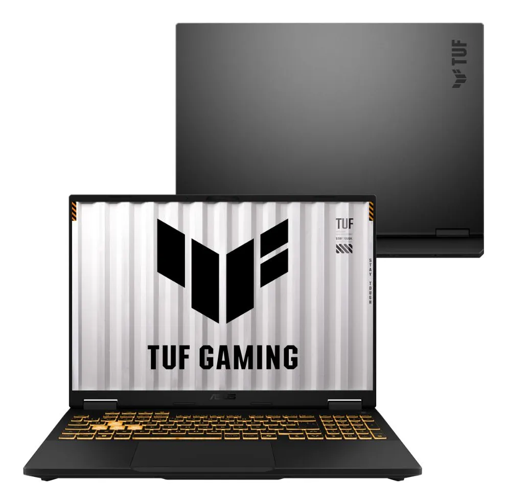 Notebook ASUS TUF Gaming F16 FX608JHR NVIDIA RTX 5050 Intel Core i5 14a 8GB RAM 512GB SSD Linux KeepOS Tela 16" LED FHD 165Hz Gray - RV124