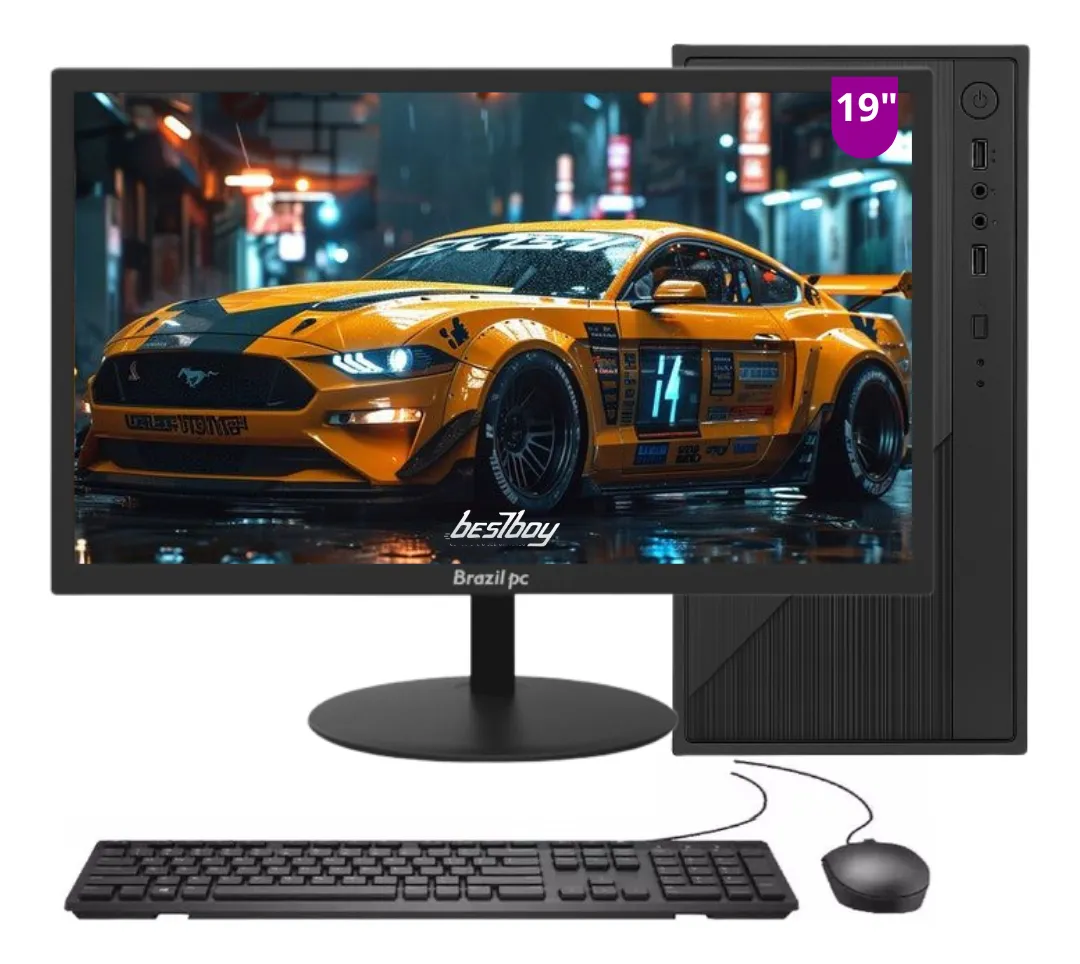 Computador Completo Intel I5, 8gb Ram, Ssd 240, Monitor 19 8 Gb