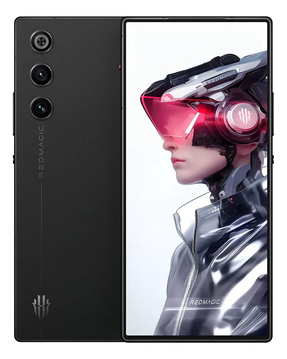 Redmagic 10 Air Smartphone 12gb+256gb Snapdragon 8 Gen 3+r3 Cor Preto