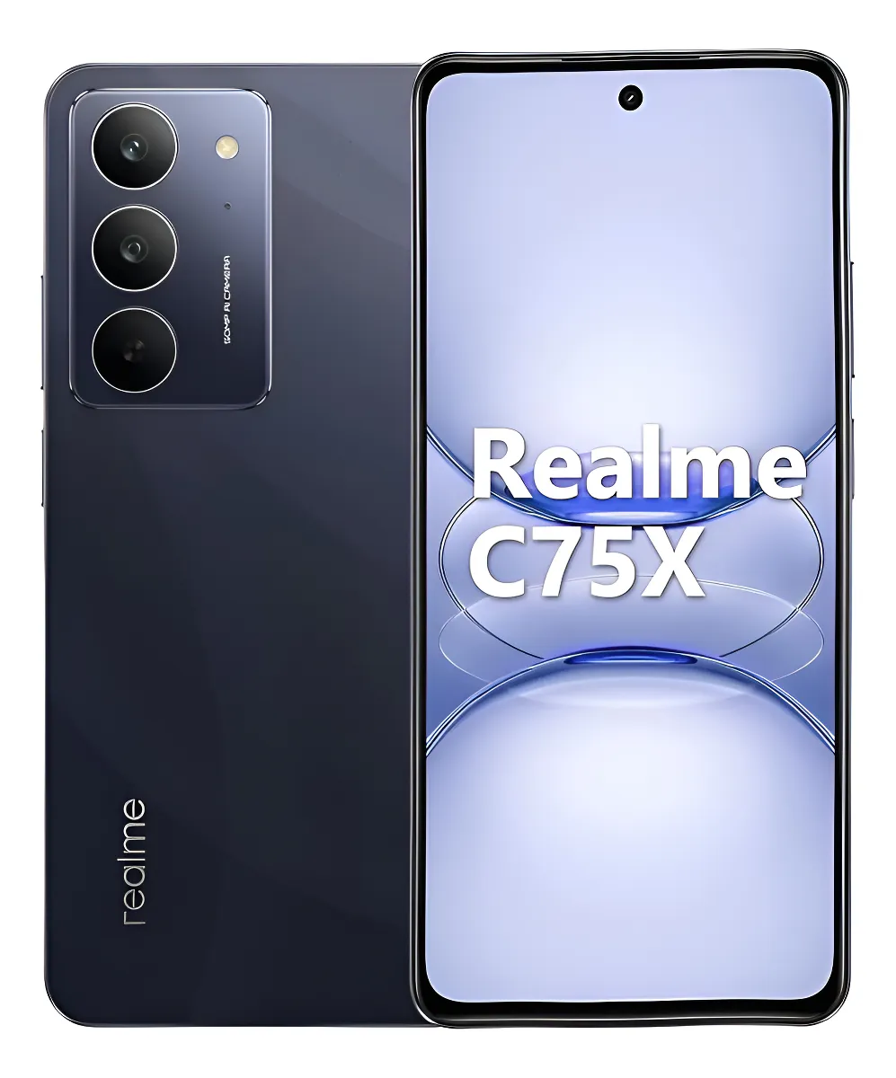 Smartphone Celular Realme C75x 256gb 8ram Dual Sim Azul
