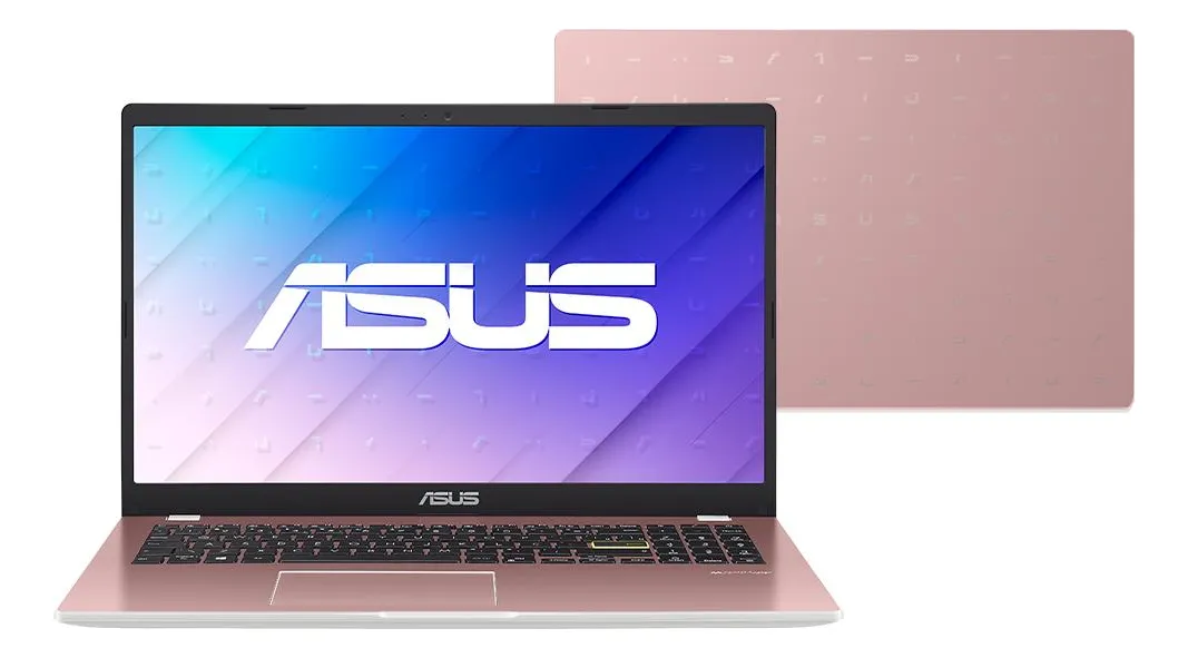 Notebook ASUS Vivobook Go 15, Intel Celeron Dual Core N4500, 4GB RAM, 128GB EMMC, Windows 11 Home, Tela 15,60' Led, Rosa - E510KA-BR833WS