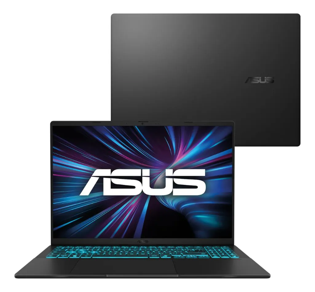 Notebook ASUS V16 V3607VU NVIDIA RTX 4050 Intel Core 5 210H 16Gb Ram 512Gb SSD Linux KeepOs Tela 16" LED Nível IPS 144Hz Preto - RP354
