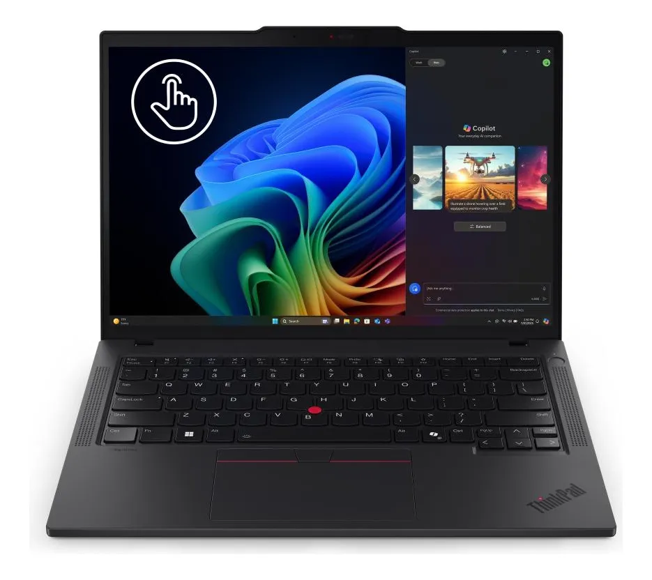 Notebook Lenovo Thinkpad T14 Intel U7 32gb 1tb W11p Touch Preto