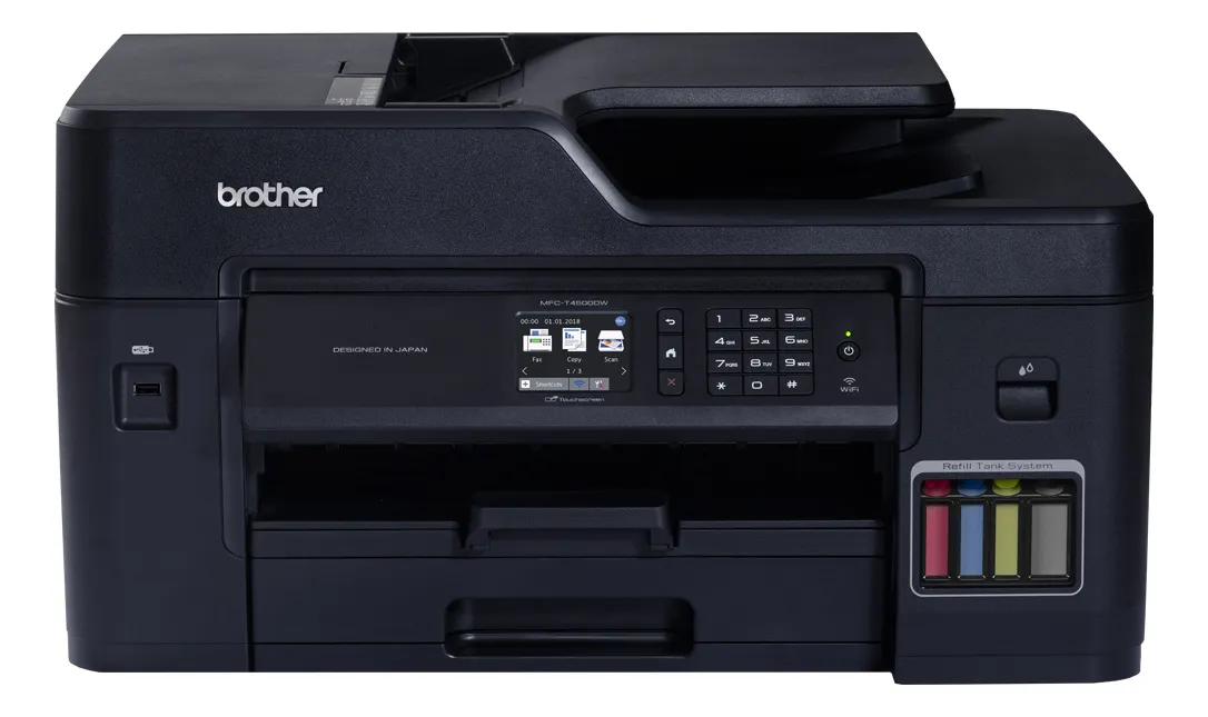 Brother MFCT4500DW multifuncional color A3, dúplex, WiFi cor Preto