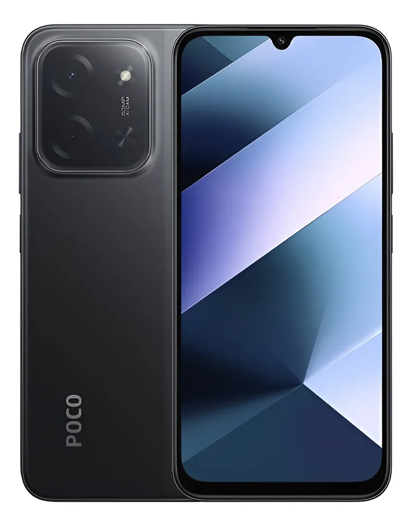 Smartphone Poco C85 6+6gb + 128gb, Preto