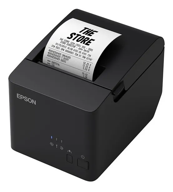 Impressora Epson Tm-t20x Serial / Usb (eps01) Cor Preto 110V/220V