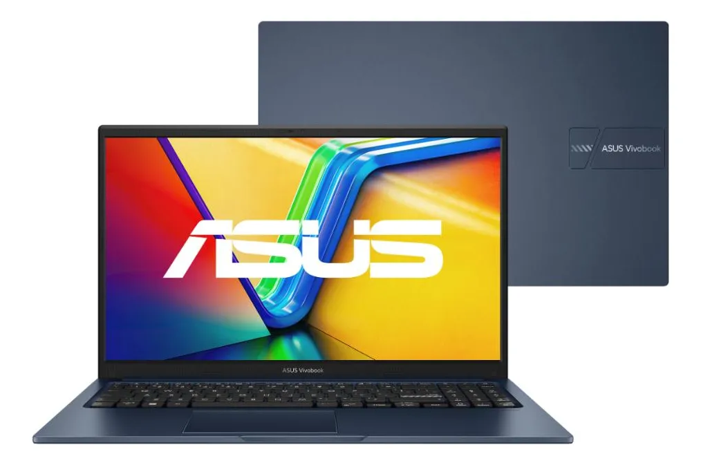 Notebook ASUS Vivobook 15, Intel Core i5 1334U 1,3 GHz, 8GB Ram, 256GB SSD, Tela 15,6" FHD, Windows 11 Home , Quiet Blue - X1504VA-NJ1737W