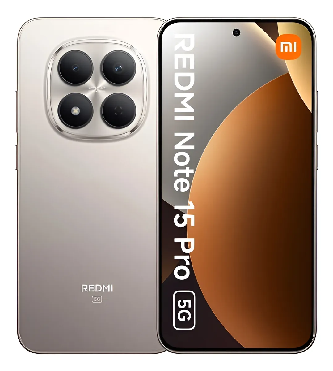 Celular Xiaomi Redmi Note 15 Pro 5g (256) - Versão Global - Titânio