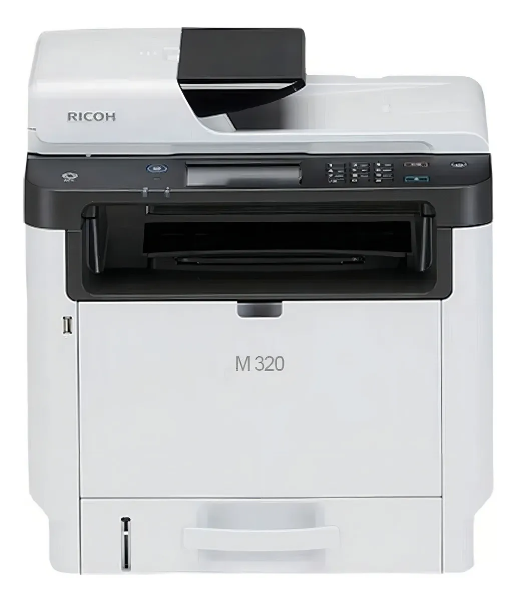 Impressora multifuncional monocromática Ricoh M 320F C/Toner
