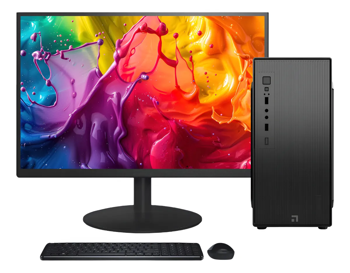 Computador Completo 2Eletro Fast Intel Core i5, 16GB RAM, SSD 256GB, Bivolt, Monitor 20" LED - CD2E-0113FA