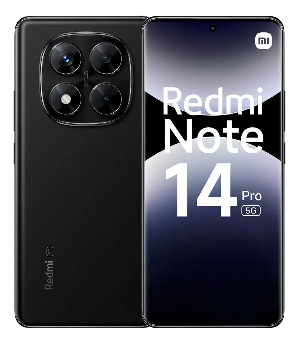 Xiaomi Redmi Note 14 Pro 5g Preto 256 GB 8 RAM 200 mpx