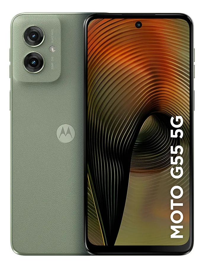 Smartphone Motorola Moto G55 5g 256gb 8gb Ram Boost e Camera 50mp NFC Verde