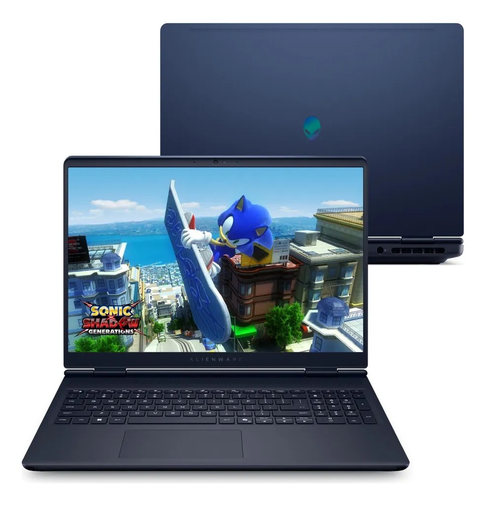 Notebook Alienware 16 Intel Core7 16Rb 1tb Rtx5050 Win Azul-escuro