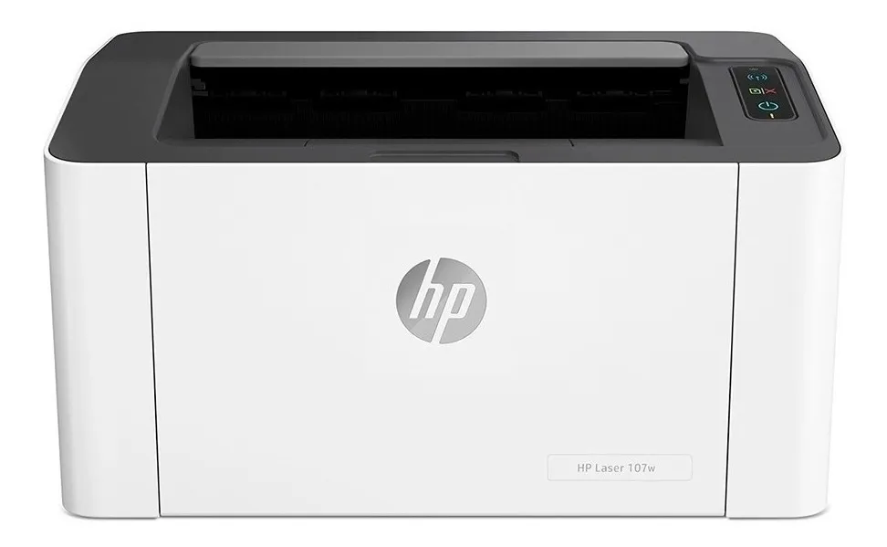 Impressora função única monocromática HP Laser 107w