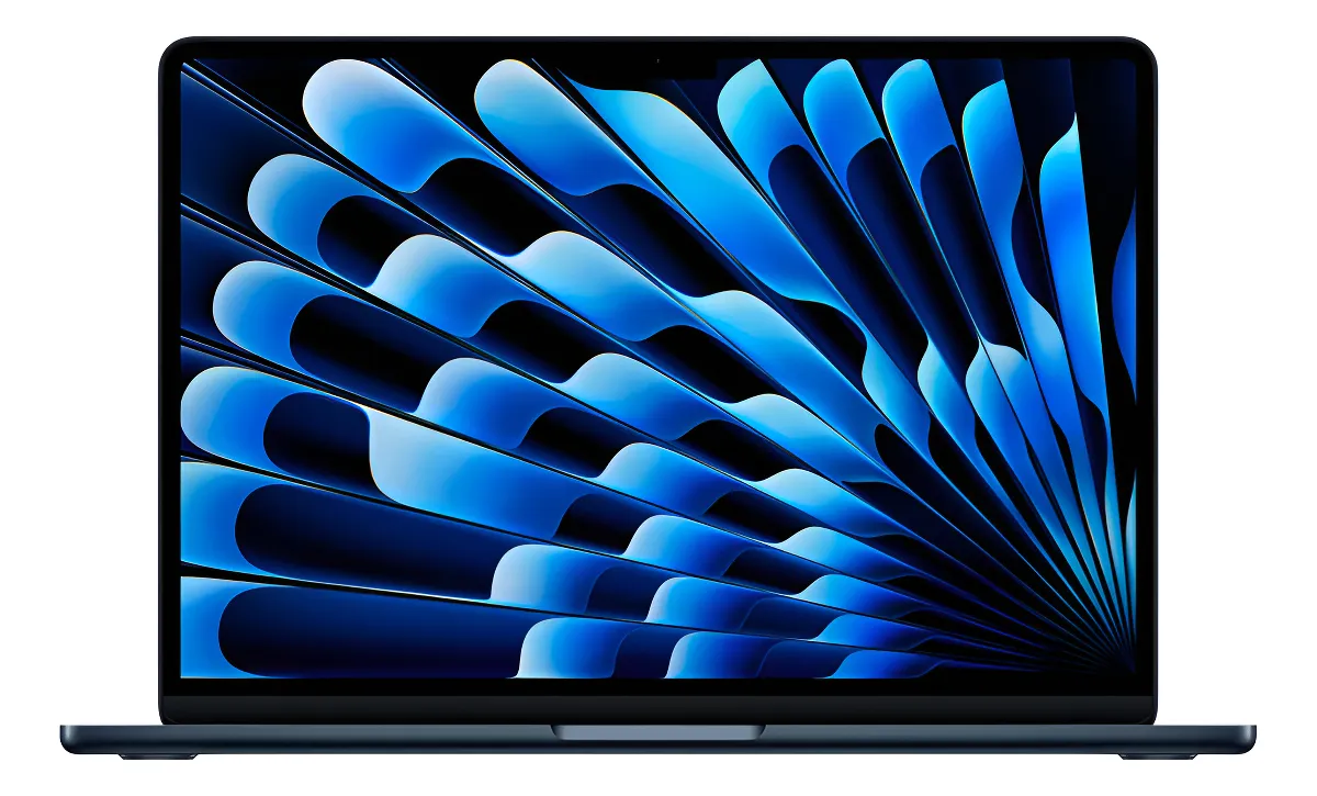 Apple 2025 MacBook Air (de 13 polegadas, Processador M4 da Apple com CPU 10‑core e GPU 10‑core, 24GB Memória unificada, 512 GB) - Meia-noite