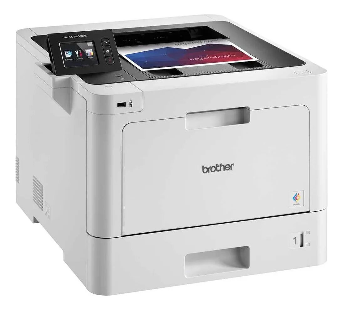 Impressora função única monocromática Brother HL-L5212DW