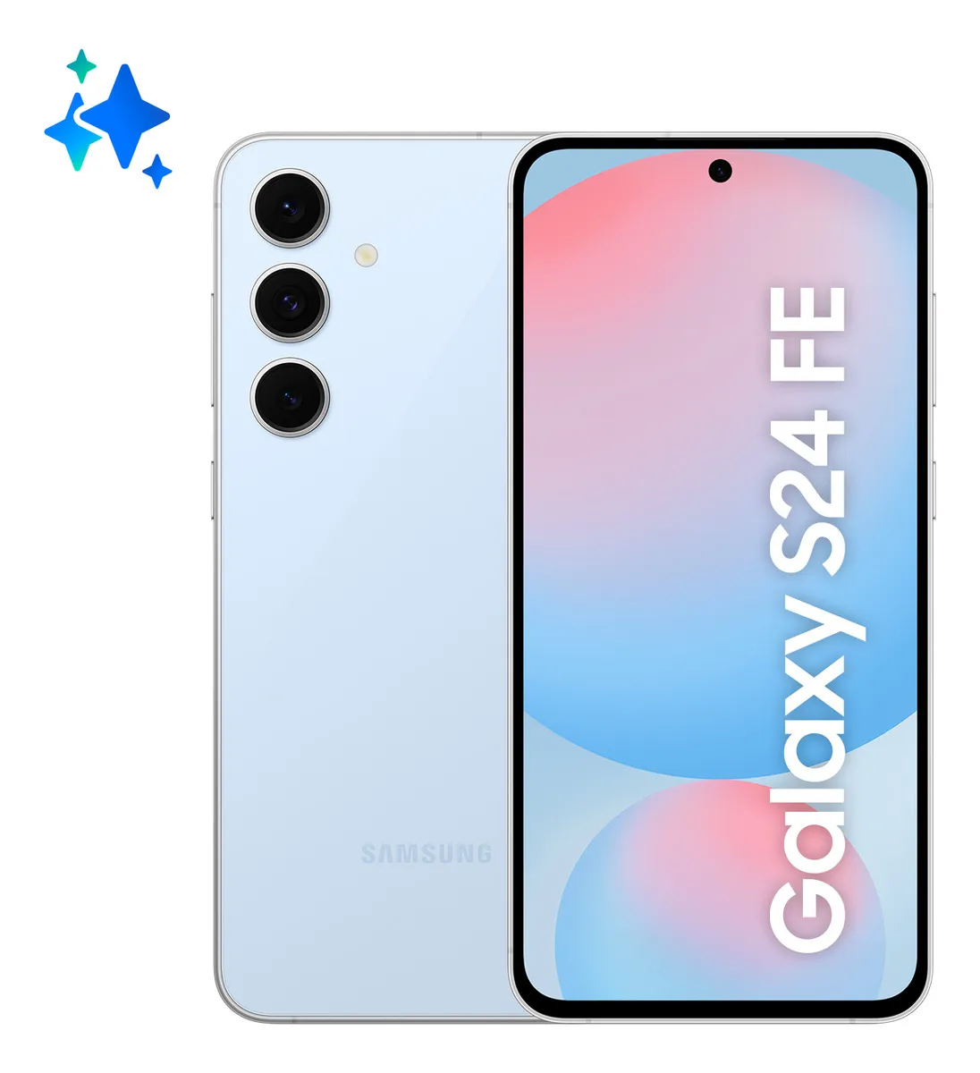 Smartphone Samsung Galaxy S24 FE 5G 256GB 8GB RAM Tela 6.7" Galaxy AI - Azul