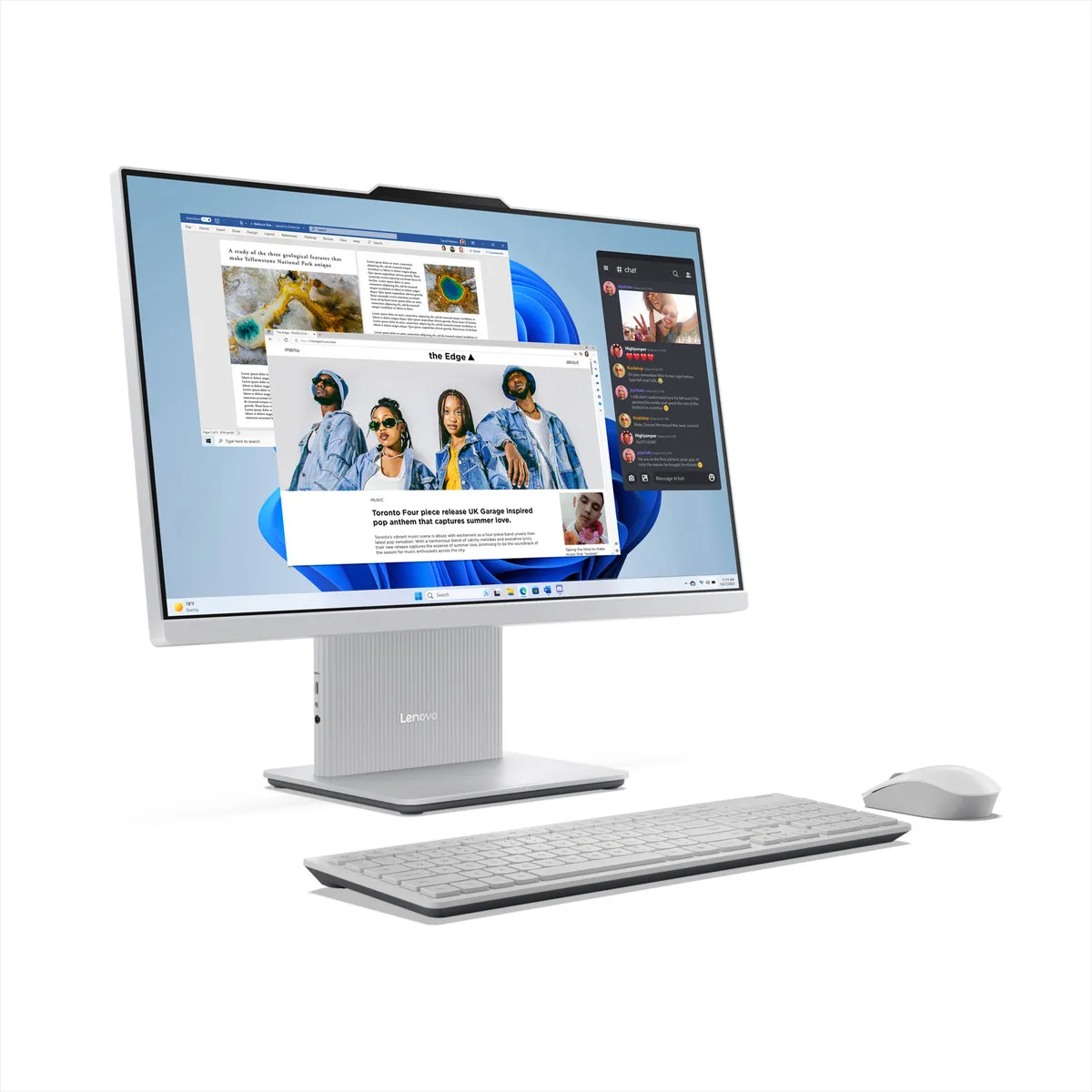 Computador Lenovo All In One Ideacentre Aio 24irh9 Intel Core I5-13420h 16gb 512gb Ssd Windows 11 - F0hn00uhbo Cloud Grey