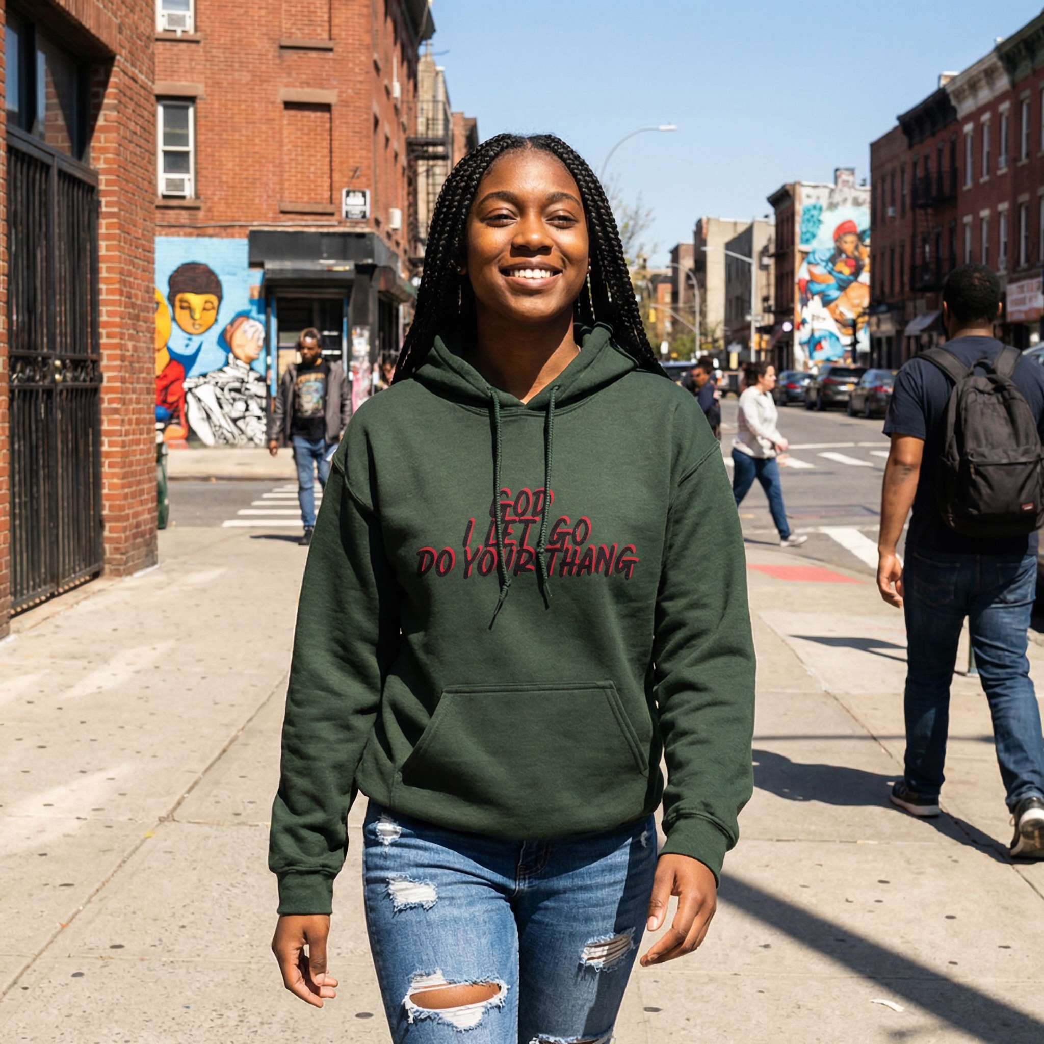 God I Let Go Do Your Thang Hoodie 