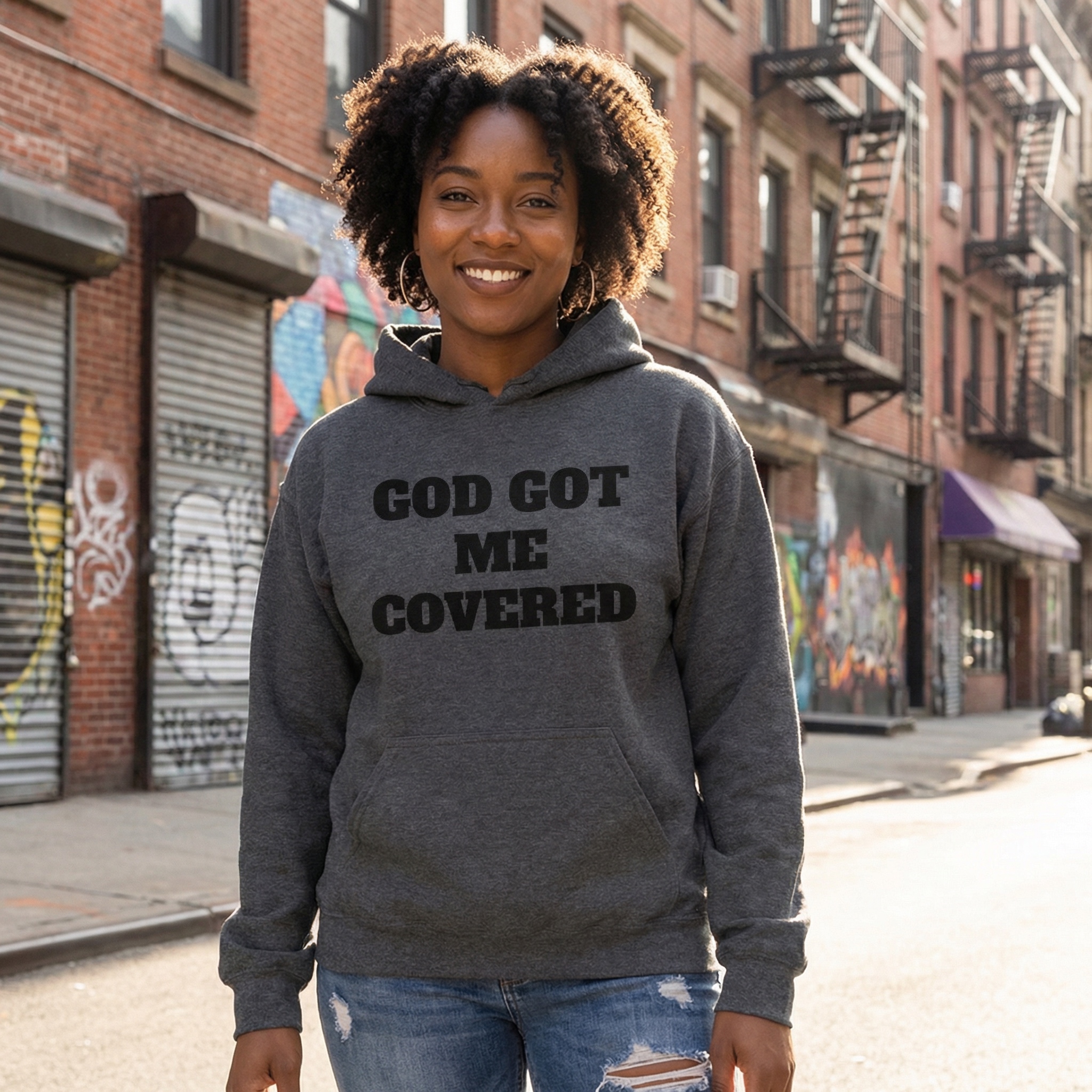God Got Me Covered Hoodie