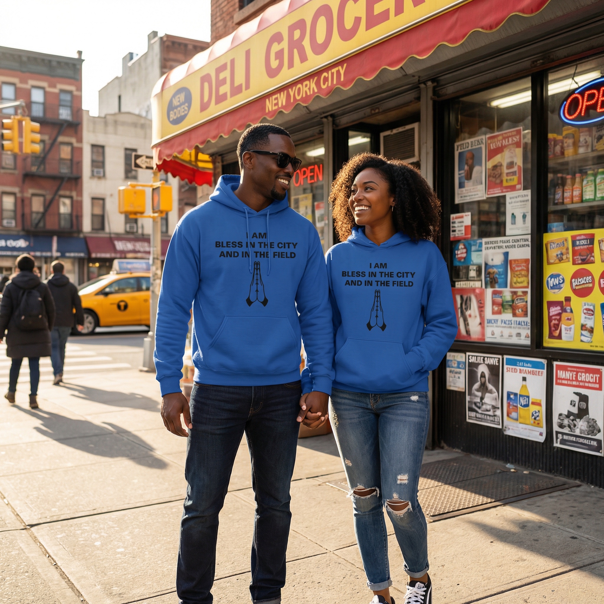 Bless in the City and Field Hoodie 