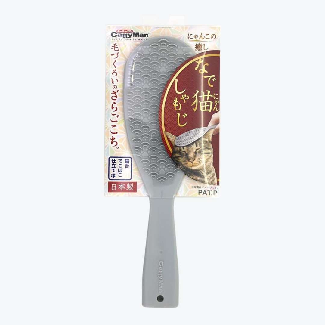 貓咪披摩飯勺造型舌梳