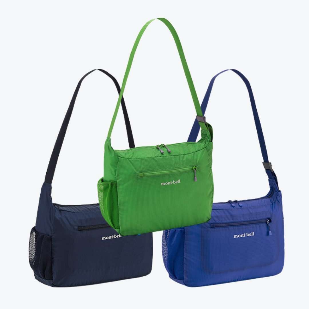 mont-bell 可摺疊斜背包M（極輕量）