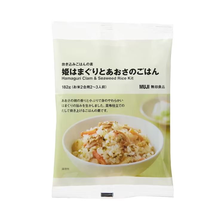 MUJI 蛤蜊海帶炊飯調理包