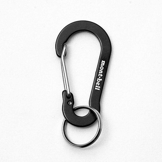 mont-bell 輕量鋁合金扁平扣（鑰匙）