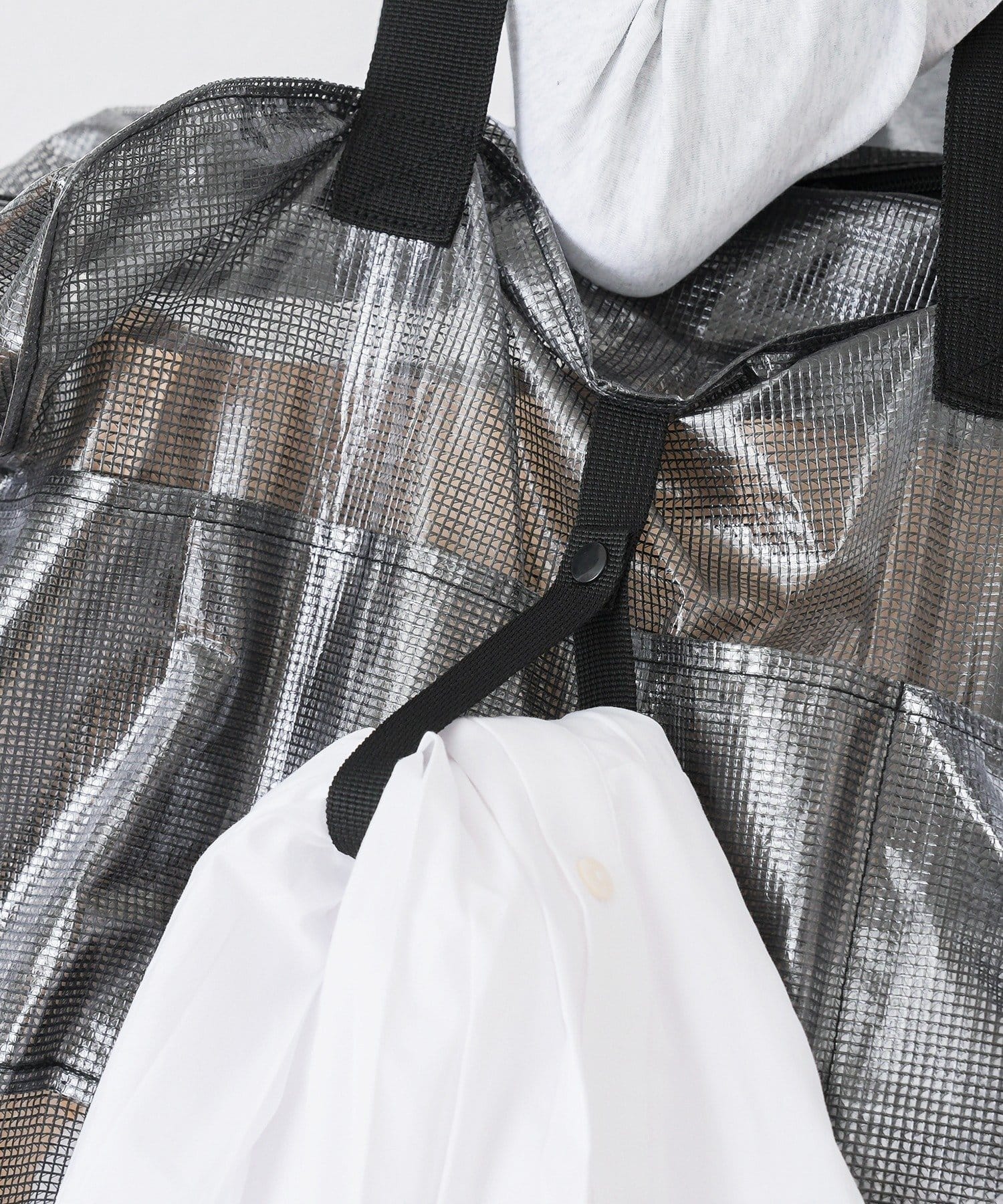 3COINS 多用途防潮折疊袋XL（黑色）