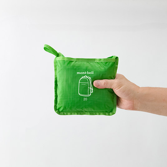 mont-bell 可折疊背包20L（極輕量）