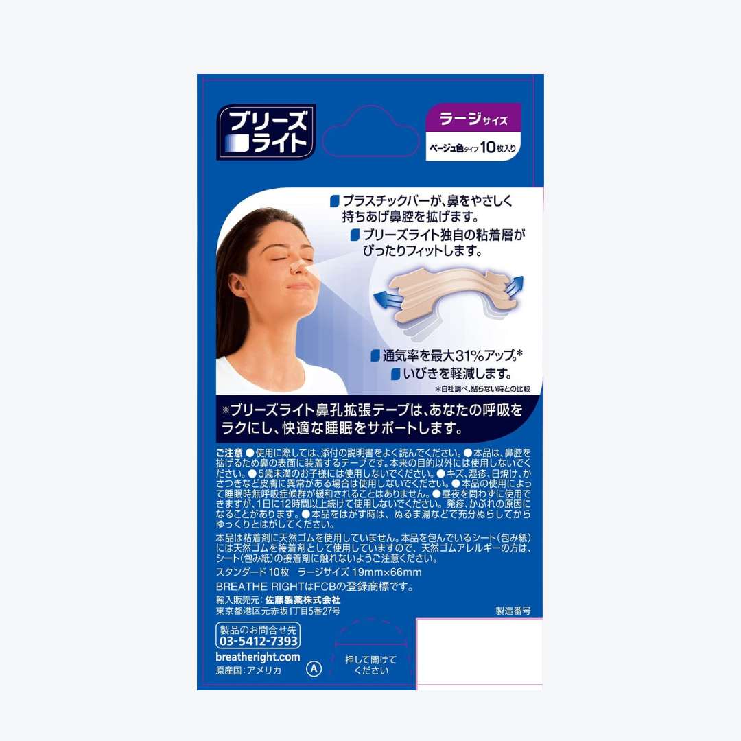 佐藤製藥 鼻腔呼吸貼 標準款