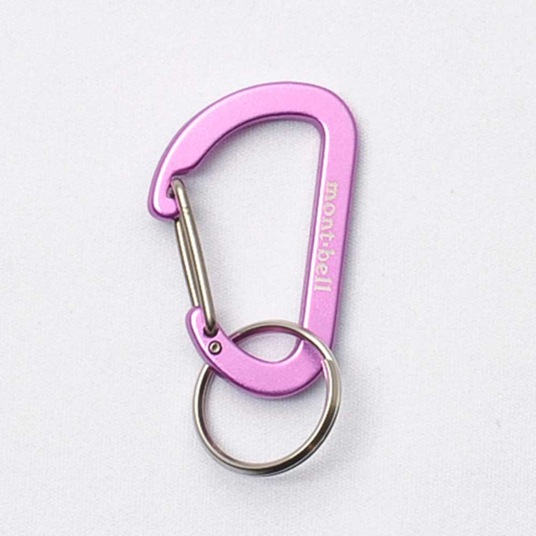 mont-bell 輕量鋁合金登山扣（鑰匙）