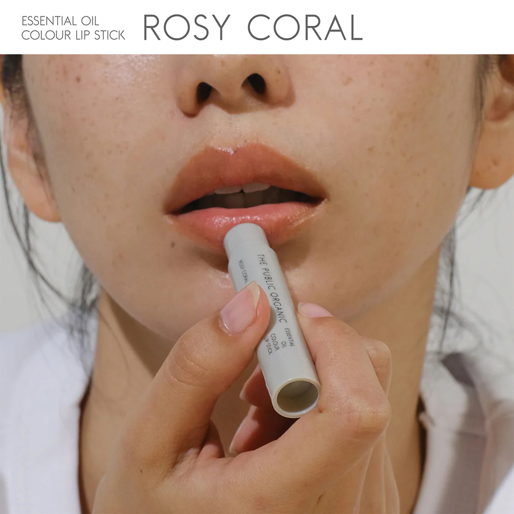 The Public Organic 精油潤色護唇膏