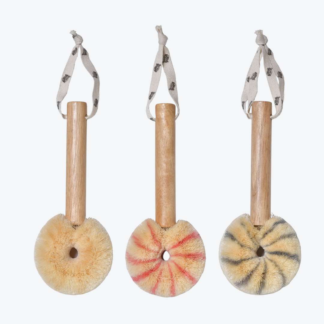 龜之子束子 身體磨砂刷（長柄）