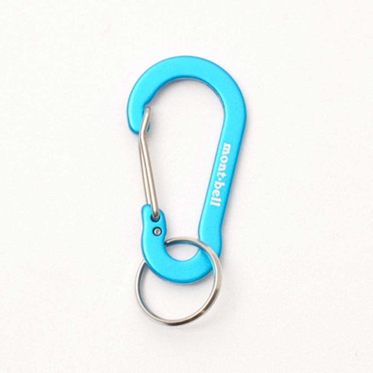 mont-bell 輕量鋁合金扁平扣（鑰匙）