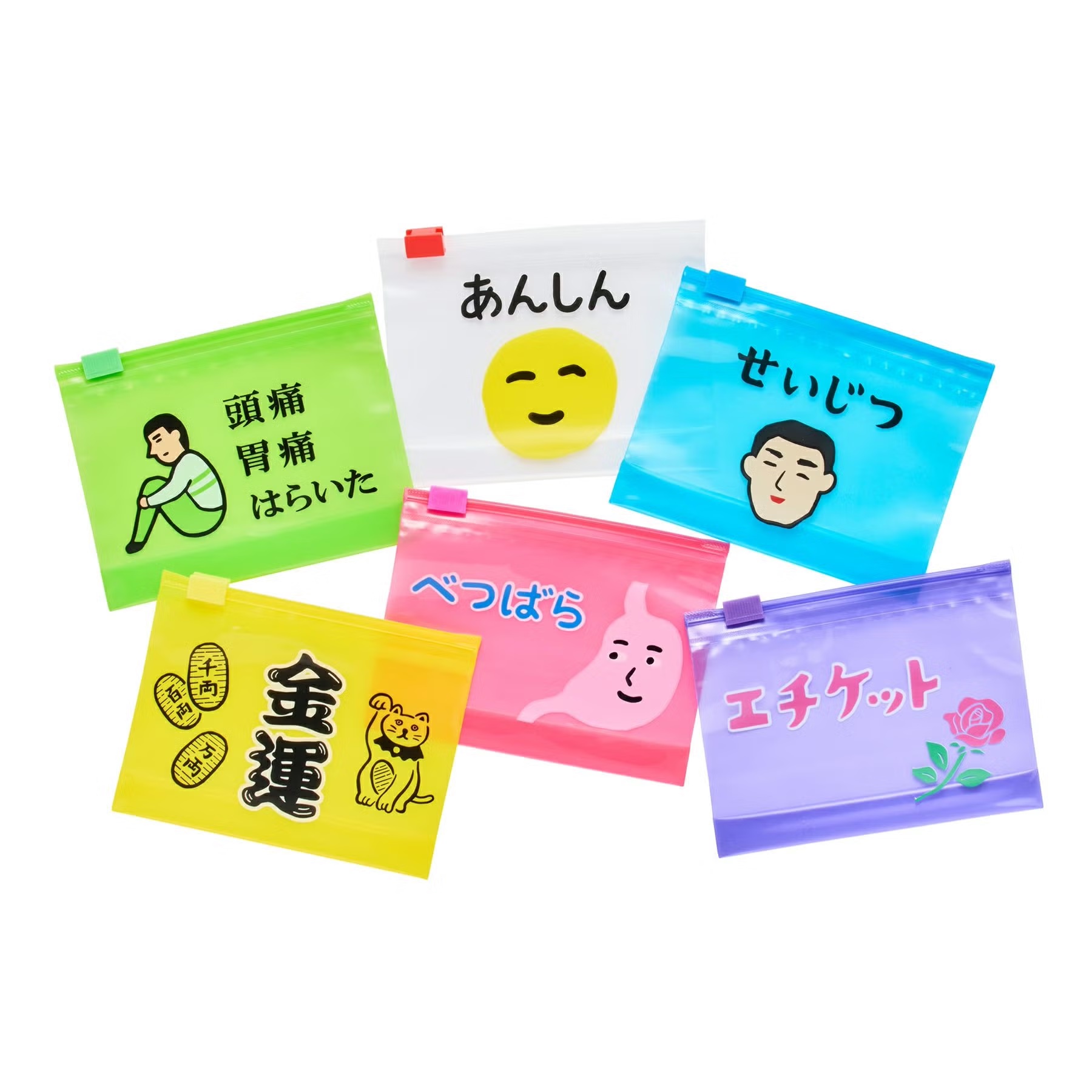 新復古 夾鏈袋S（6入）