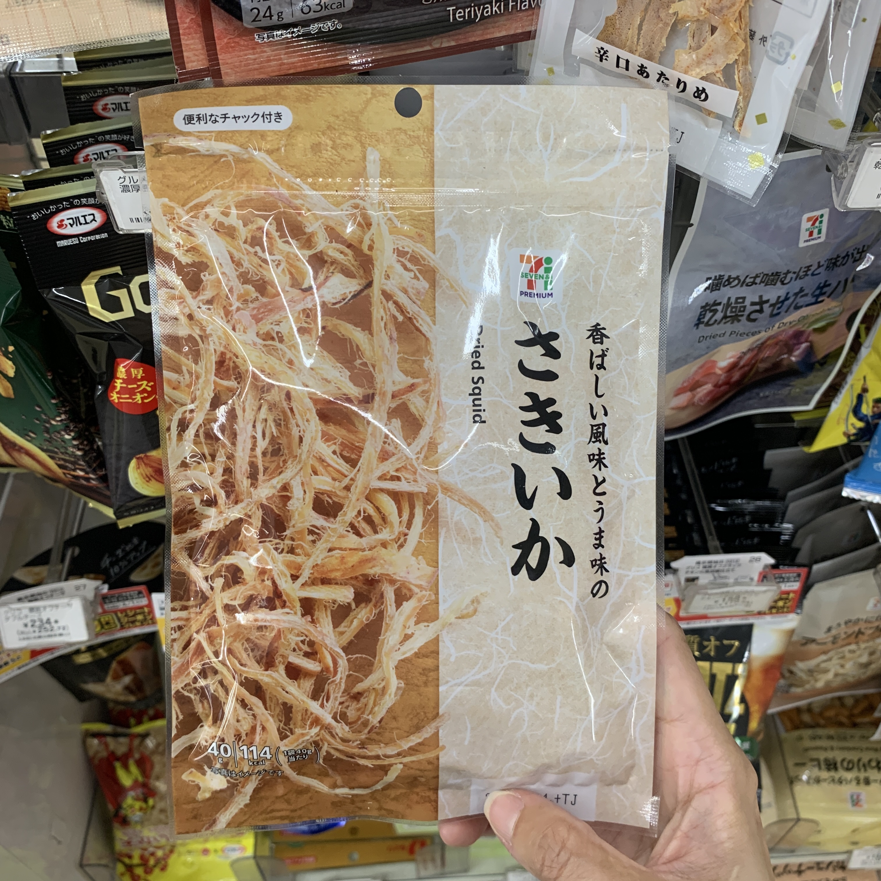 7-11 烤魷魚絲 40g