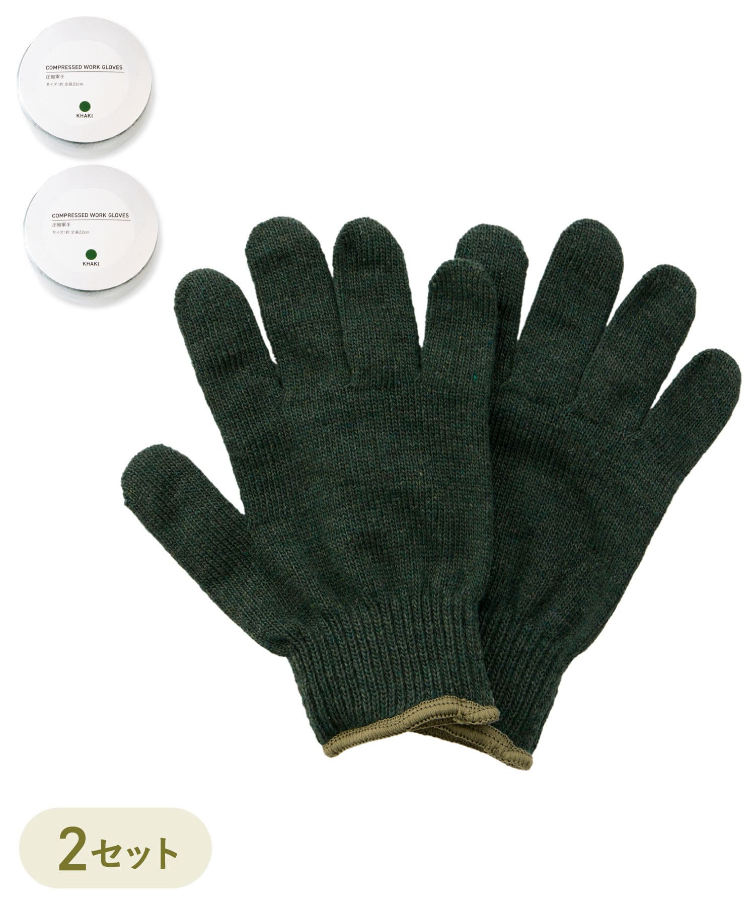 3COINS 防災壓縮工作手套 2入