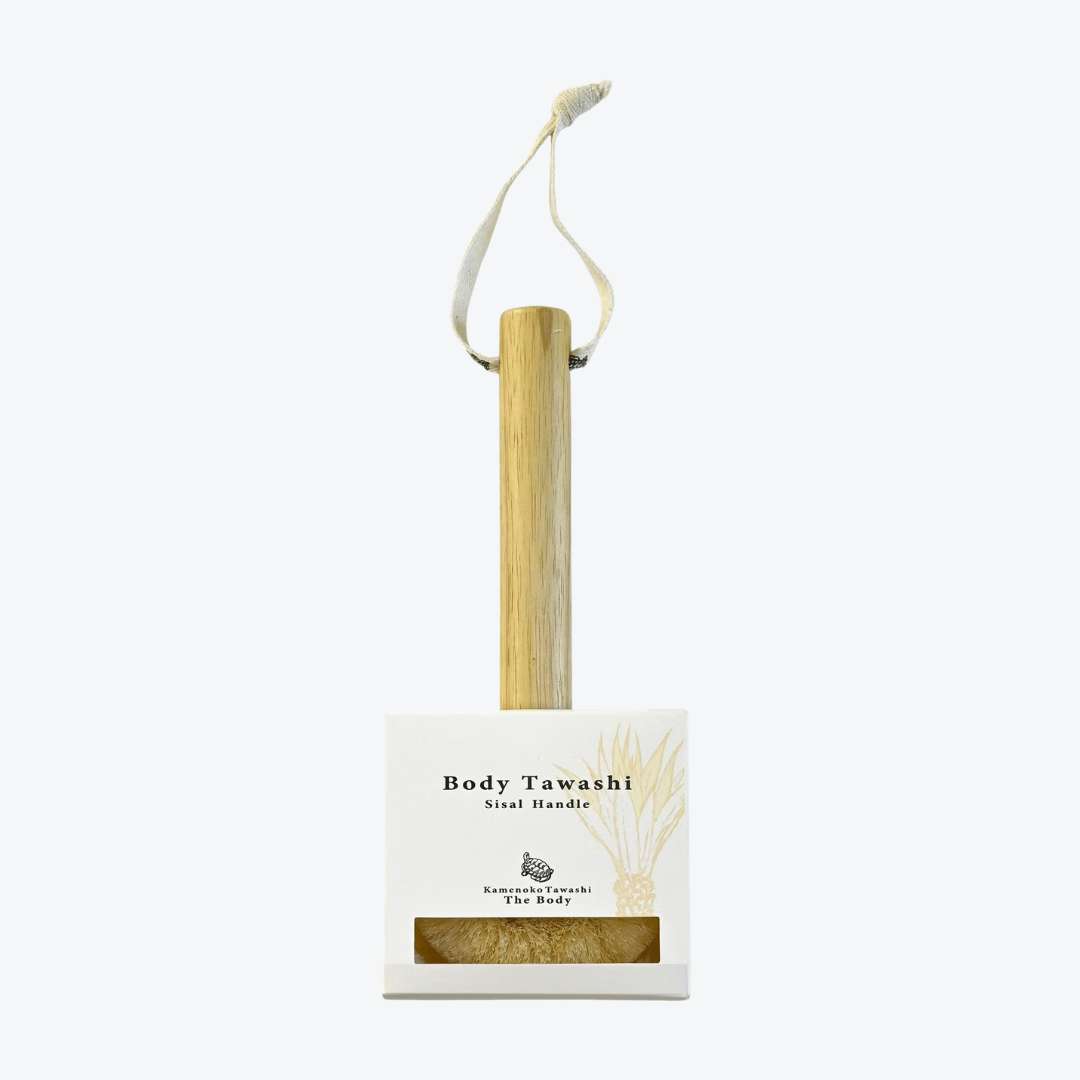 龜之子束子 身體磨砂刷（長柄）