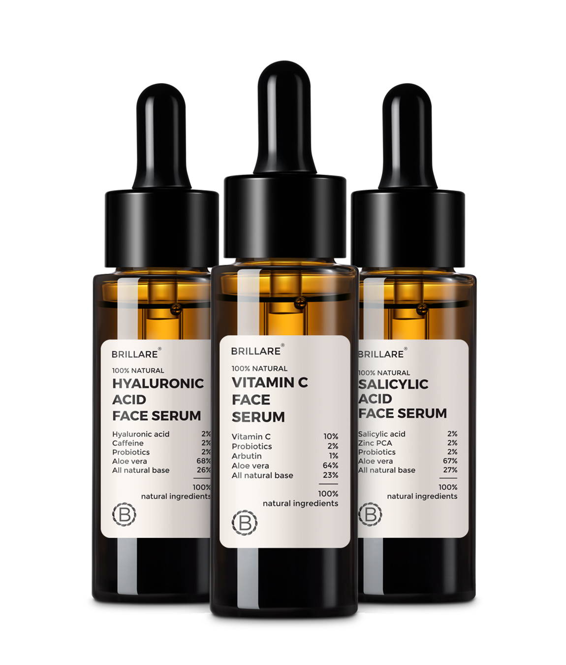 Brillare Face Serum Trio