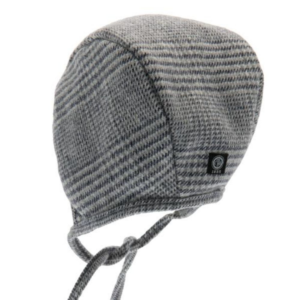 Swedish Made Grey Baby Bonnet