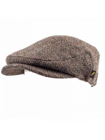 Irelander Brown Tweed Flat Cap | X-Large 62cms