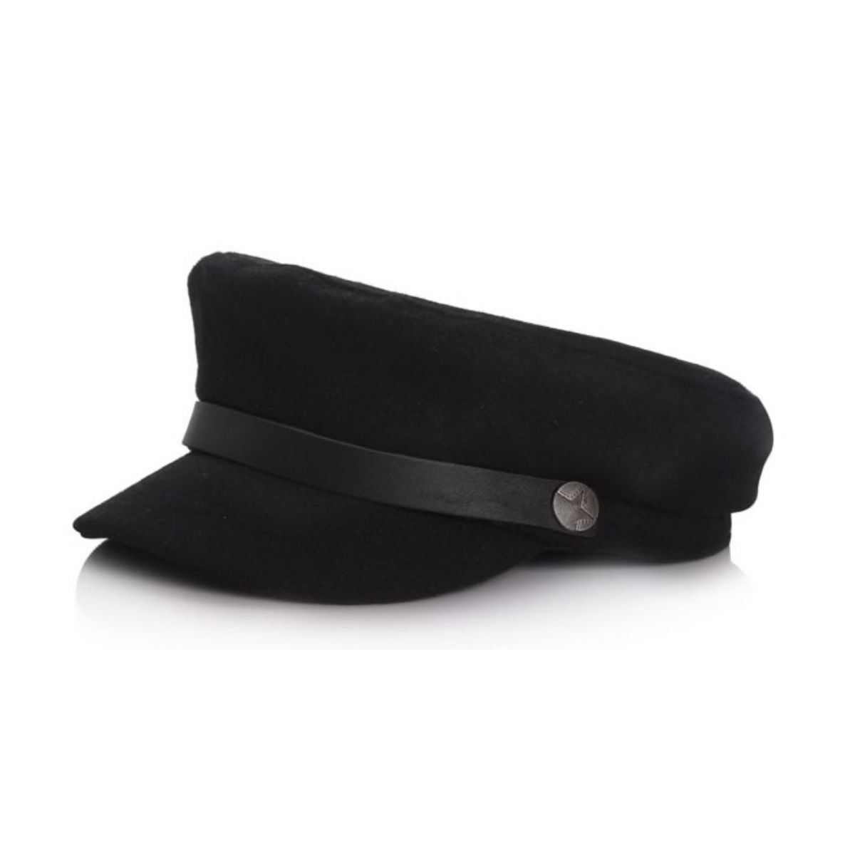 Black Greek Fisherman Cap - 1-3 years 