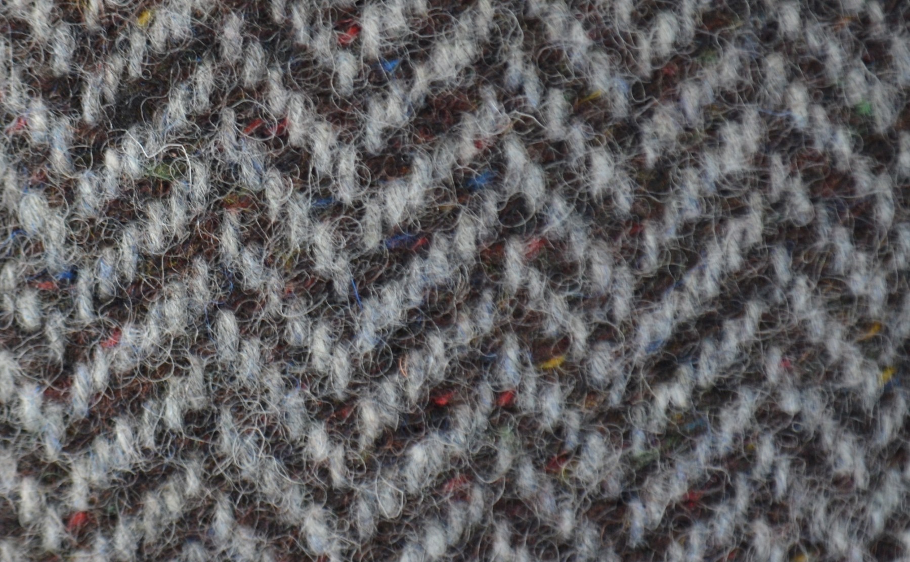 Irish Vintage Tweed Granite Grey Cap  Medium - 59cms.