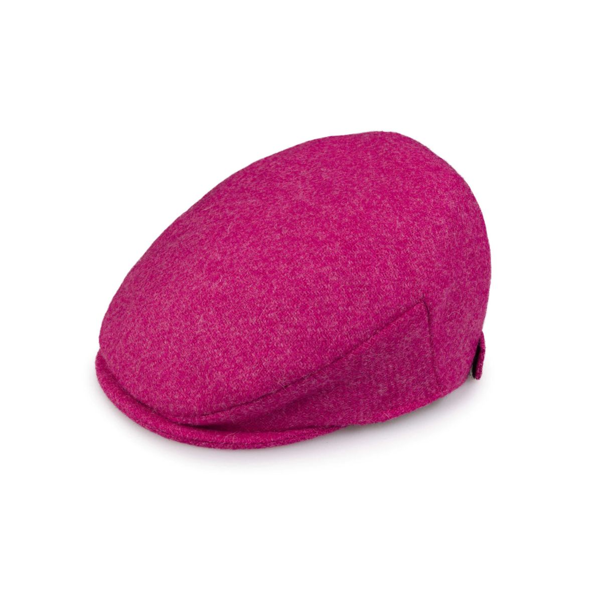 Children's Pure Plum Irish Wool Cap - kid sizes 